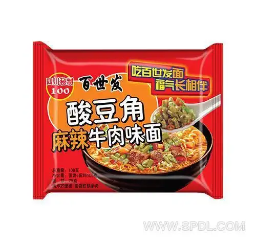 产品库 牛肉面 百世发酸豆角牛肉面袋装 产品分类方便食品 - 方便面