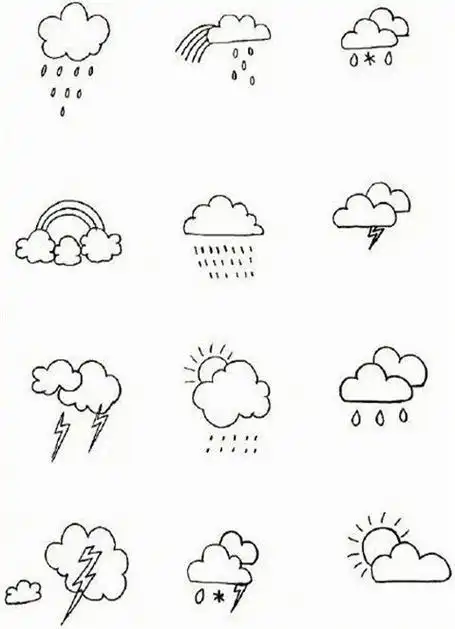 简笔画简单简笔画简单好看易画