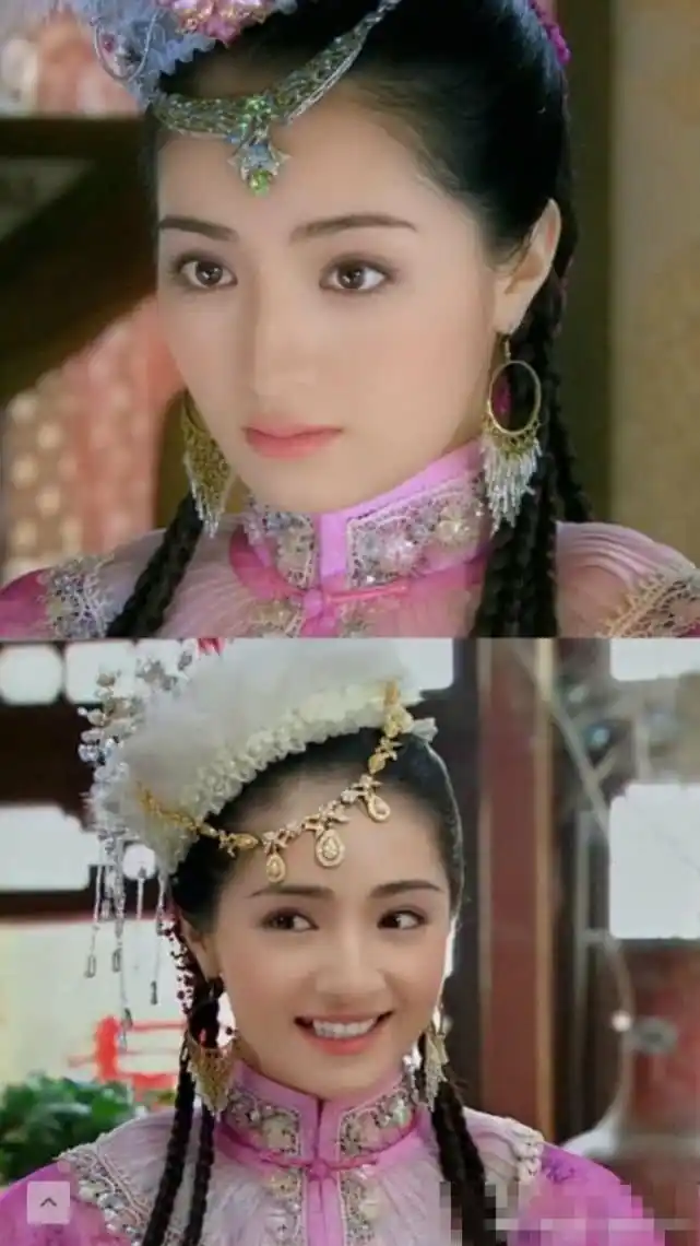 再看麦迪娜出演的香妃,其实清丽脱俗已经很美,比热巴都耐看