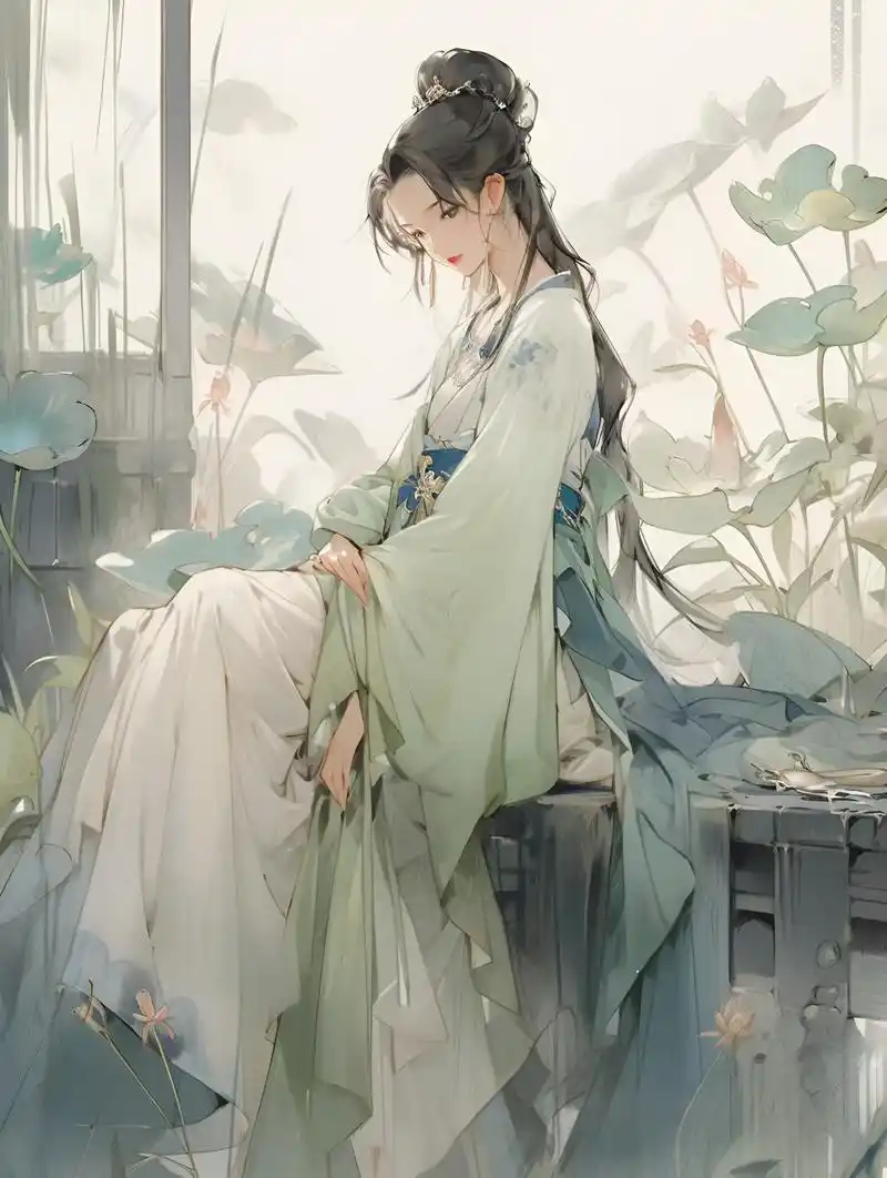 李清照 #二次元# #ai绘画# #古风