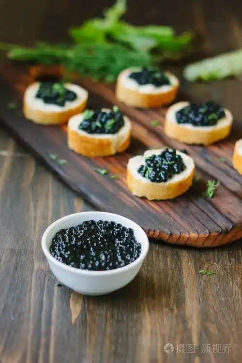 黑鱼子酱食品照片-正版商用图片0zy50z-摄图新视界