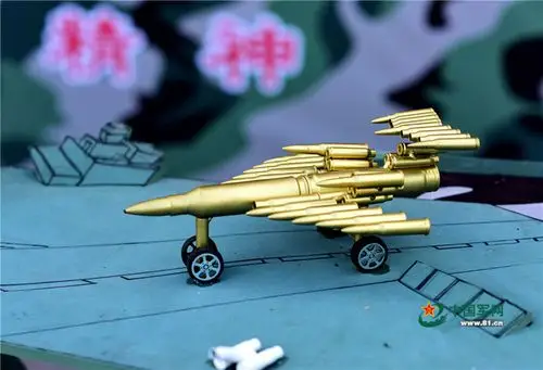 word天,兵哥兵妹的手工艺品碉堡了!