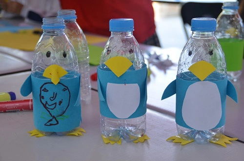 啊呀,矿泉水瓶子,可以这么玩