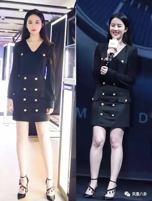 请问刘亦菲胖了多少斤 才会让腿看起来这么粗?