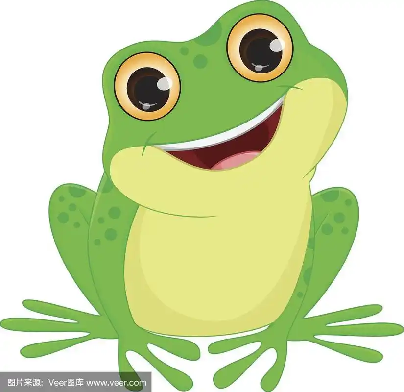 可爱的青蛙卡通