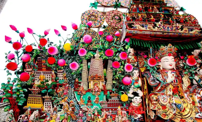 塔尔寺的酥油花