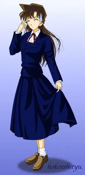 求毛利兰的图片全身