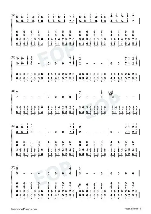 battleagainstatruehero传说之下ostundertaleost双手简谱预览2