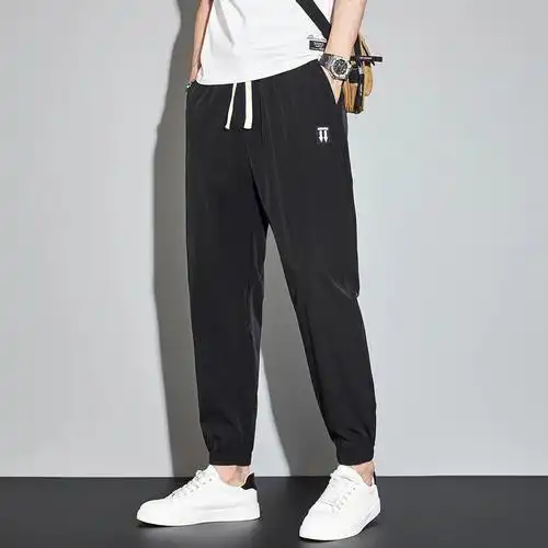 夏天男生透气百搭休闲运动裤