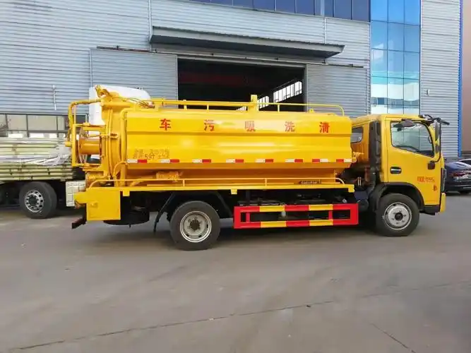 东风多利卡d7玉柴清洗吸污车容积37