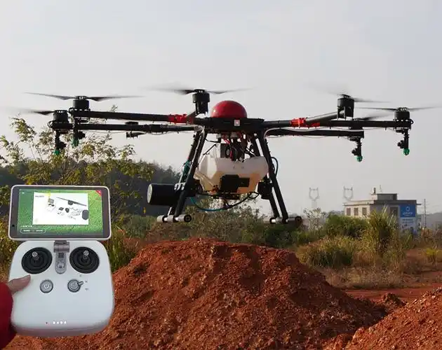 10kg载荷 农用植保无人机打农药大载重无人机机架农业打药机