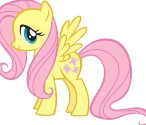 小马宝莉 柔柔 小蝶 flutter shy粉色系 黄色系