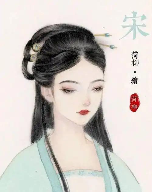 历朝女子发型图,不同形式的美,你喜欢哪个朝代的小姐姐呢?