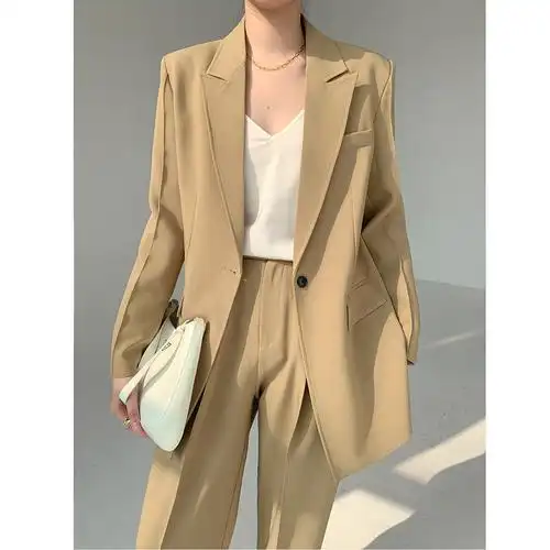 高级感西装套装女春秋休闲时尚