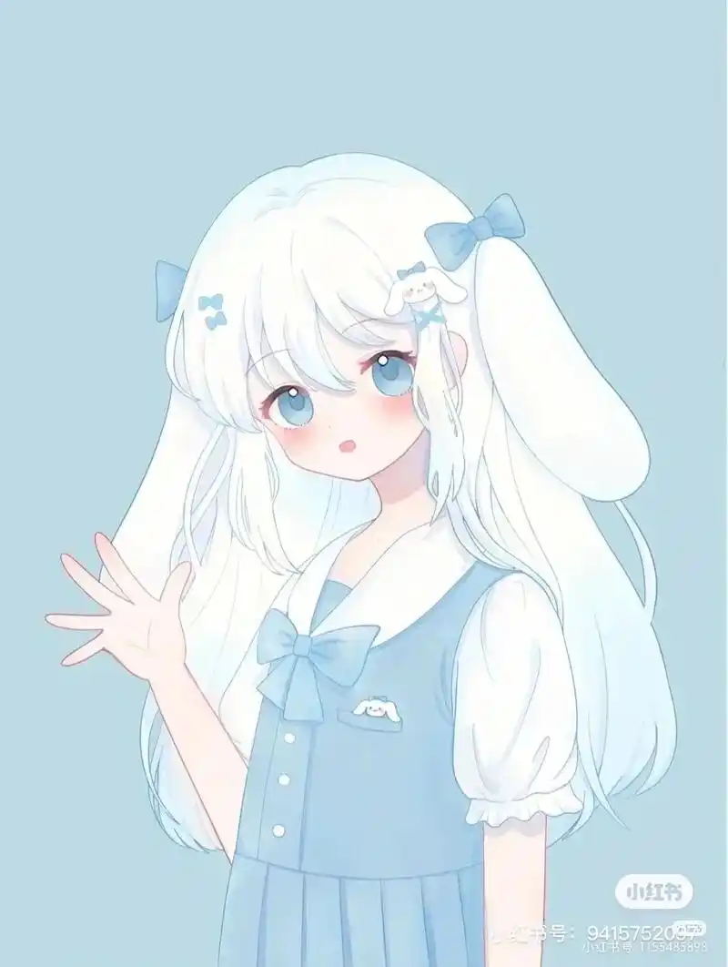 三丽欧#可爱头像女卡通呆萌 #仙气女生头像 #二次元 #我又 - 抖音