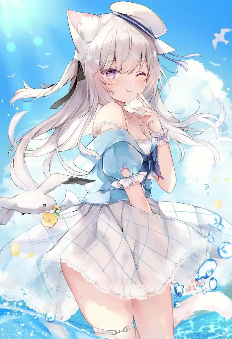 二次元 #动漫少女 #动漫壁纸  #(07,,619361,,`) - 抖音