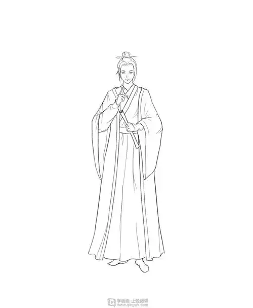 《古风类服饰剪裁设计—基础汉服》by bungee