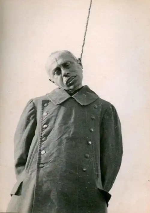 二战后苏联绞刑德国战犯_新浪图片