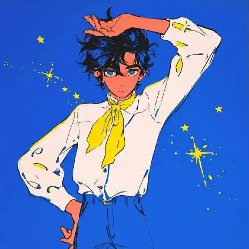 小众蓝色系头像!