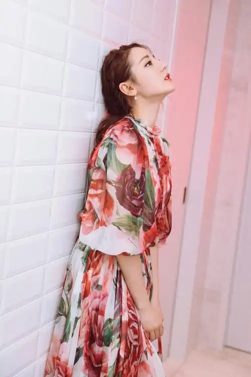 迪丽热巴/21克拉发布会造型