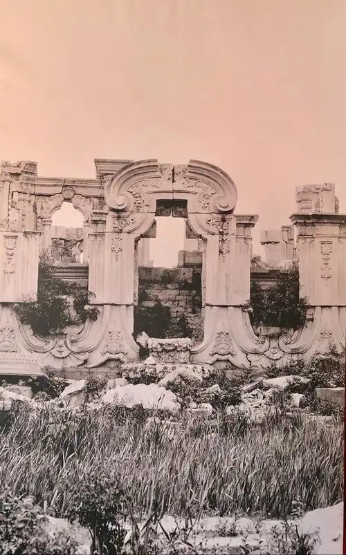 北京正觉寺正在展出的圆明园老照片(2021.2.25)