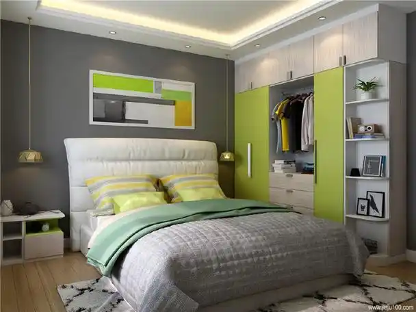 卧室衣柜这样设计颜值高一倍!