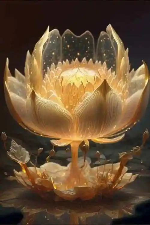 好运莲莲,禅意满满的莲花头像!