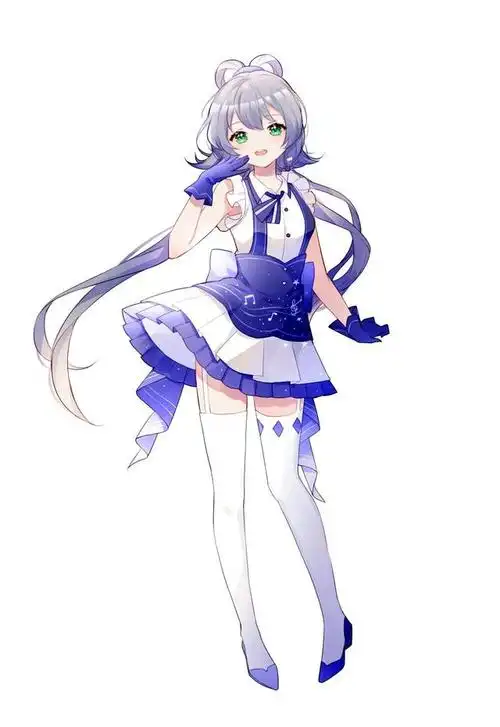 「洛天依图集」虚拟偶像?每个人梦想的邻家小姐姐