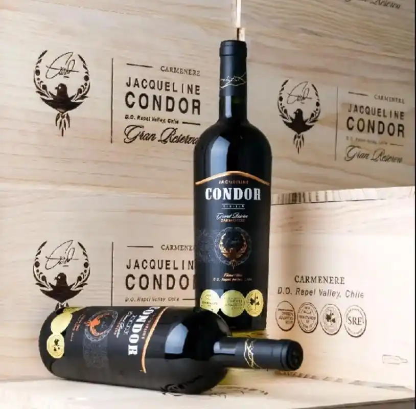 杰琳庄园·神鹰系列 兰佩谷特级干红葡萄酒.人工采摘,经过2次 - 抖音