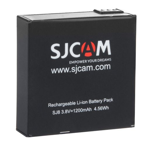 sjcam sj8系列运动相机通用电池 可替换锂电池 1200毫安大电池相