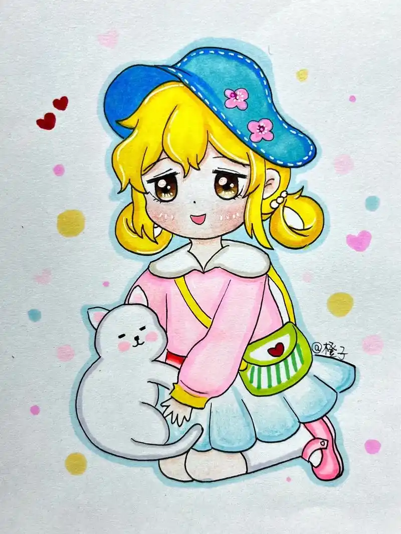 零基础学画画 #二次元 #动漫人物绘画 # - 抖音