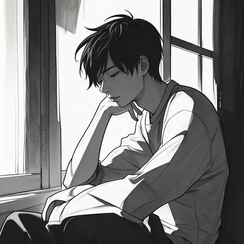 92 伤感男生头像精选 每个伤感的瞬间,都值得被铭记.