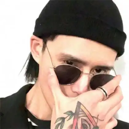 欧美社会男头个性霸气另类不露脸的