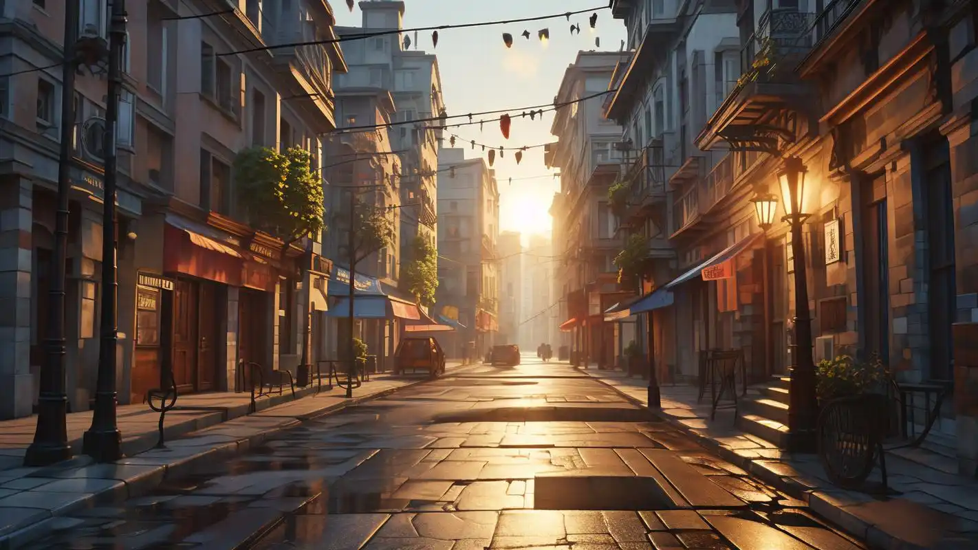 欧美街道壁纸,时尚与复古的碰撞99 欧美街道壁纸来啦!