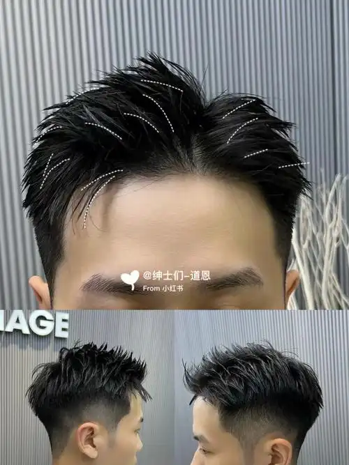 男生发型  #今日发型  #男士发型  #短发  #男生烫发  #侧颜背影杀