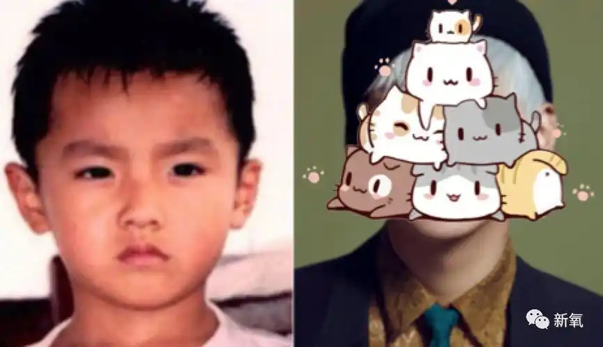 75位明星童年照对比最后这位当红小花简直是换头