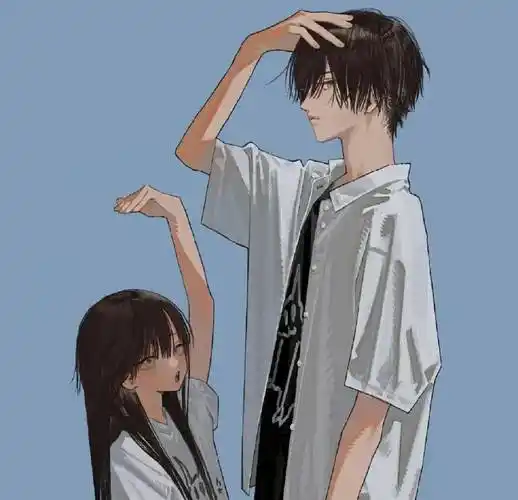 情侣头像 | 独一无二的反差系情头_wi-fi_图片_蓝色