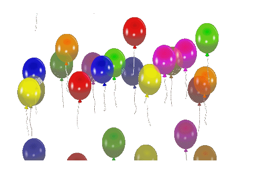 【gif-动图】透明免抠气球 喜庆 划船素材 - 问道天宇 - 享受美好
