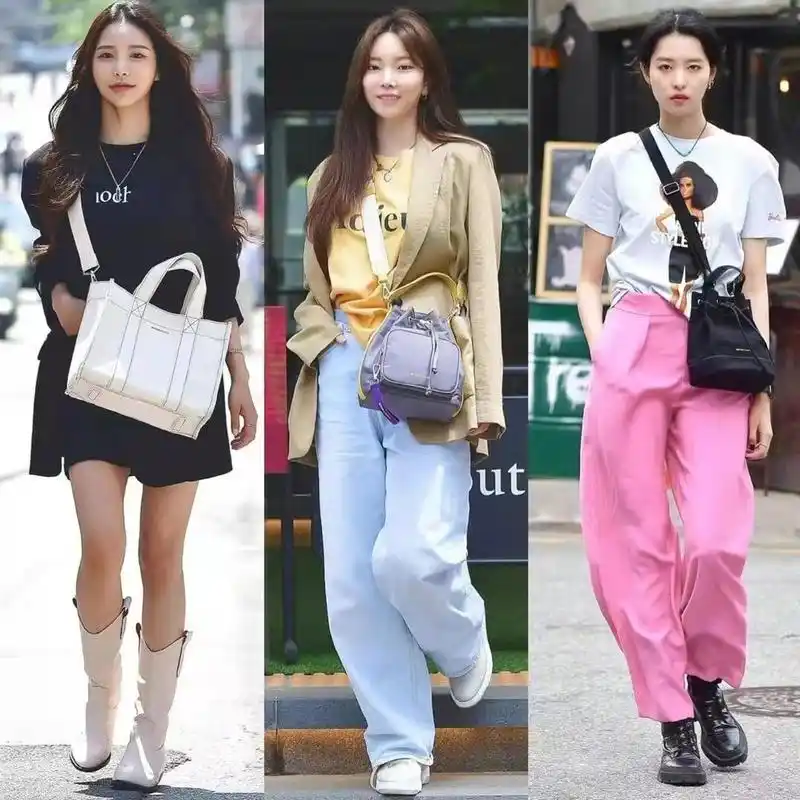 看韩国时尚街拍,自然能找到灵感