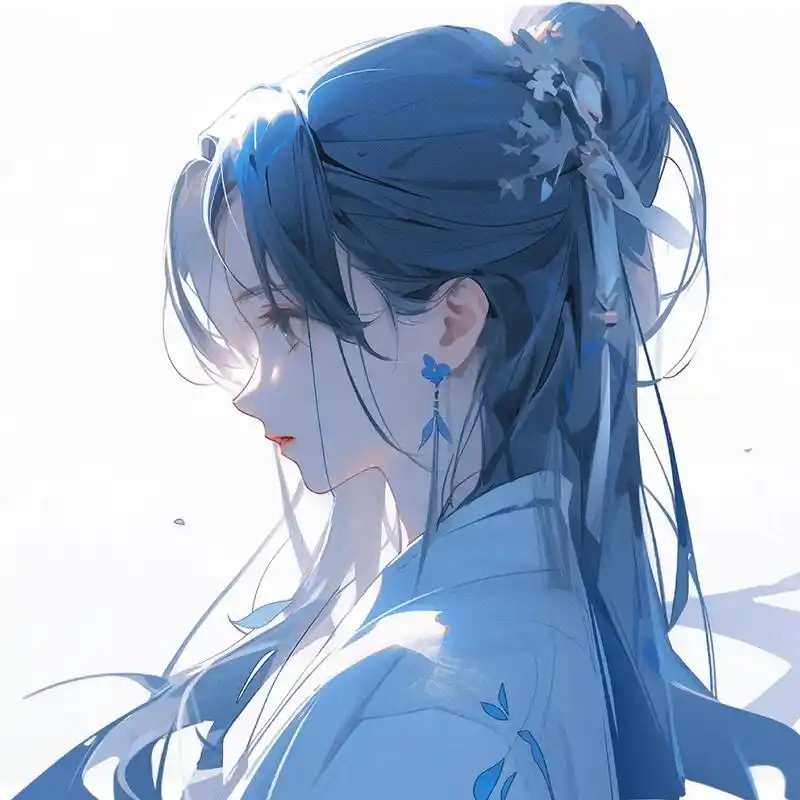 简单中国风头像·忧郁女孩.#古风 #女生头像 #优质头像 # - 抖音