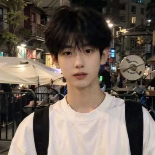 新款假头套男中分碎发自然蓬松短直发帅气日常便捷少年感整顶发套