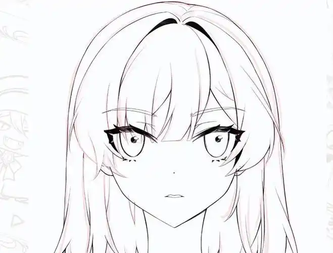 动漫人物正面脸部画法|轮廓|脸型|画布_网易订阅