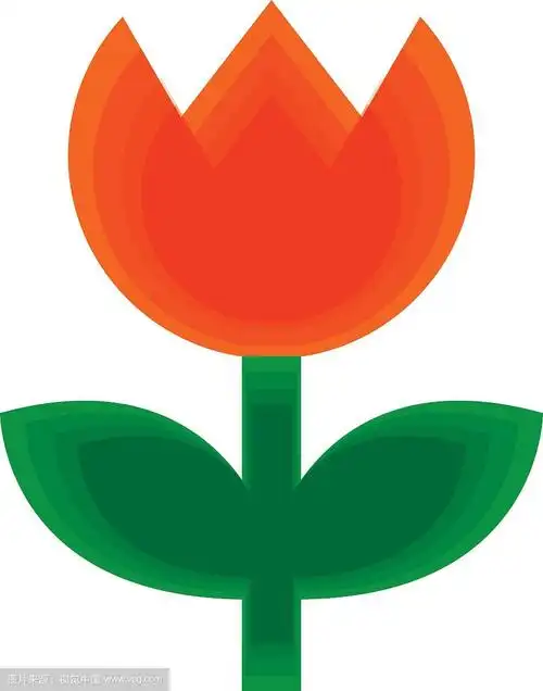 玫瑰花符号编辑图标