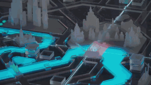 2017年莫斯科城市论坛上的一个科技感十足的数字沙盘_腾讯视频