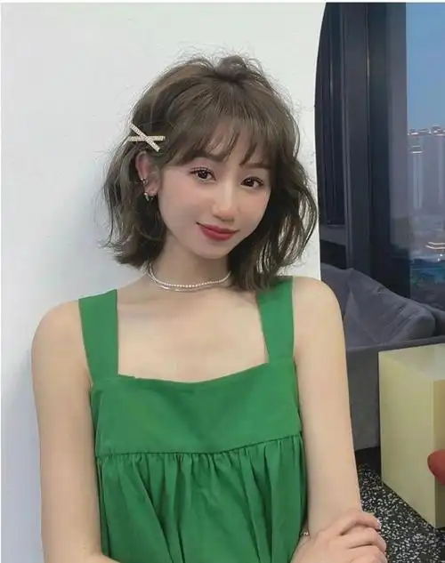 火爆夏天的短发发型 越来越多姐妹这样剪|刘海|减龄|头型|卷发_网易