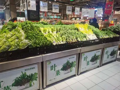 1.22中心店蔬菜陈列