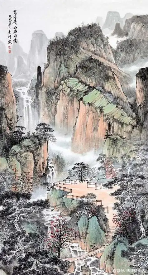 山水画图片大全高清图片欣赏山水画图片大全高清图