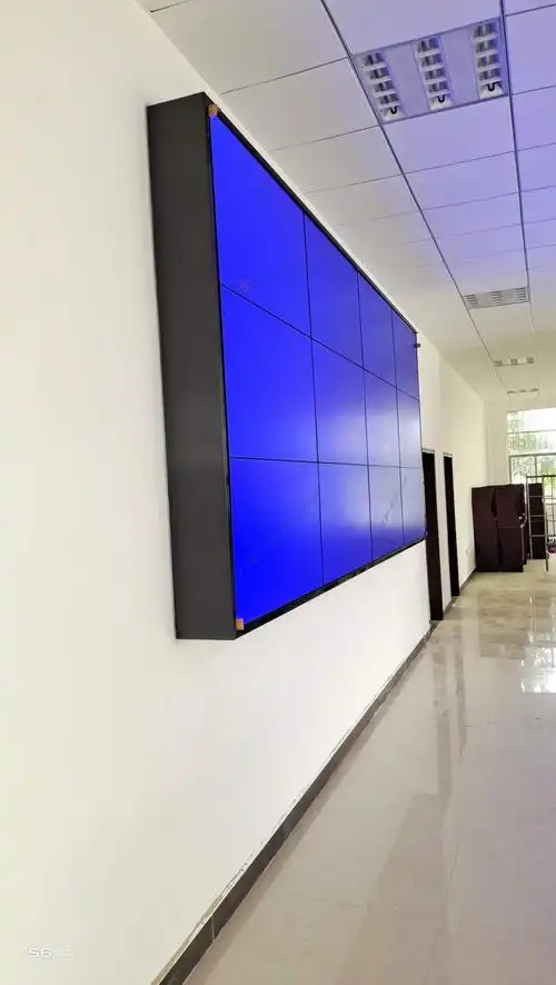 鄂州市某社区49寸3x4-液晶拼接屏-湖北金小麦信息技术有限公司