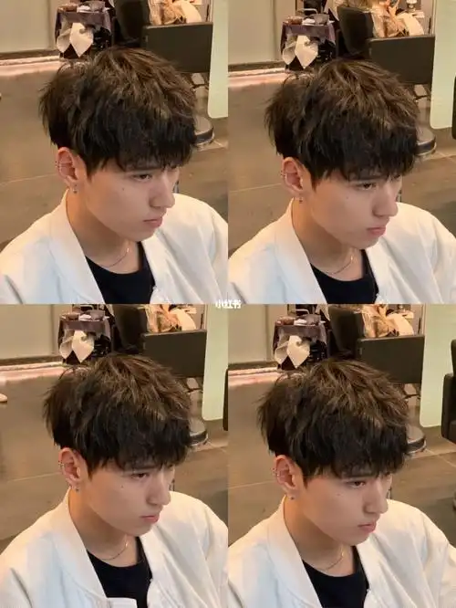 男士钢夹烫蓬松增发量/北京男士烫发