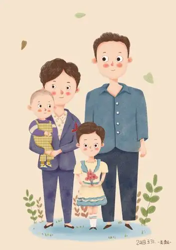 一张老照片全家福 勾起年代的回.